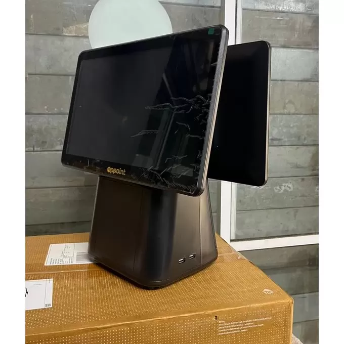 Double screen POS System