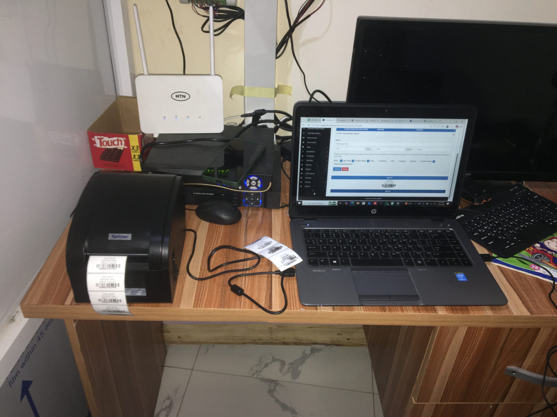 POS System Installation and Setup for GDG Mart Badagry